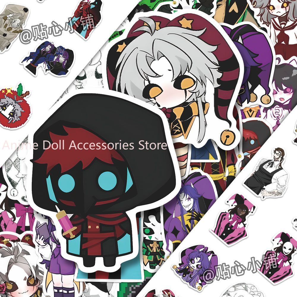 Laptop Original Accessories - 73 SZT. Naklejki Anime The Freak