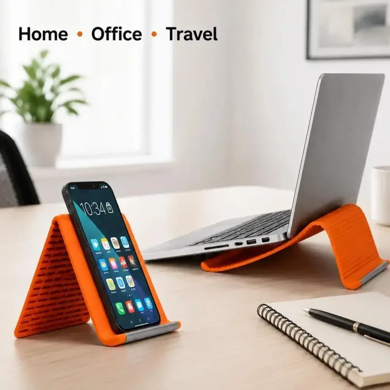 Laptop Stand - Przenośny, regulowany, składany stojak do telefonu,