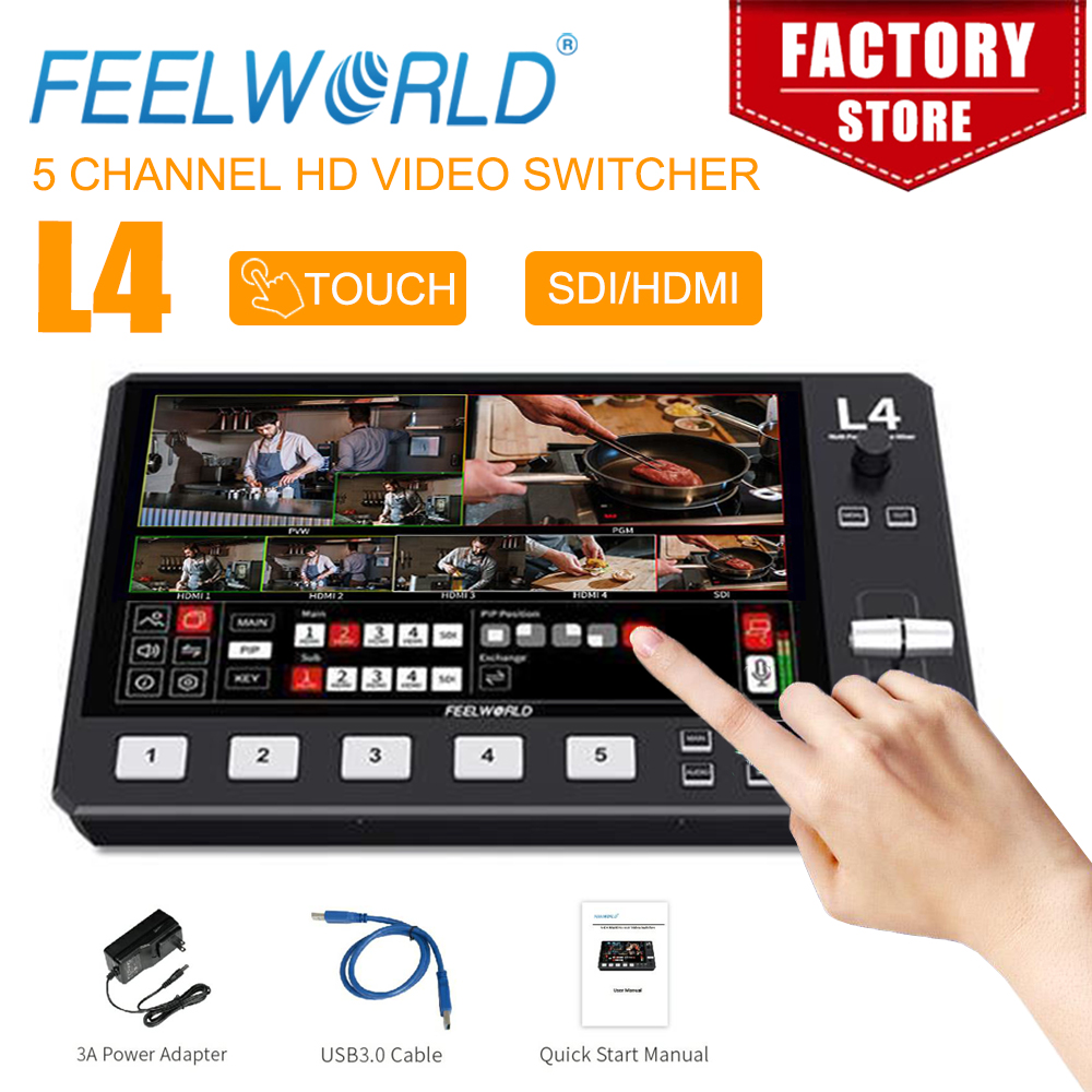 FEELWORLD L4 10.1 Cal Multi ka – Hdmi Cable recenzja i cena