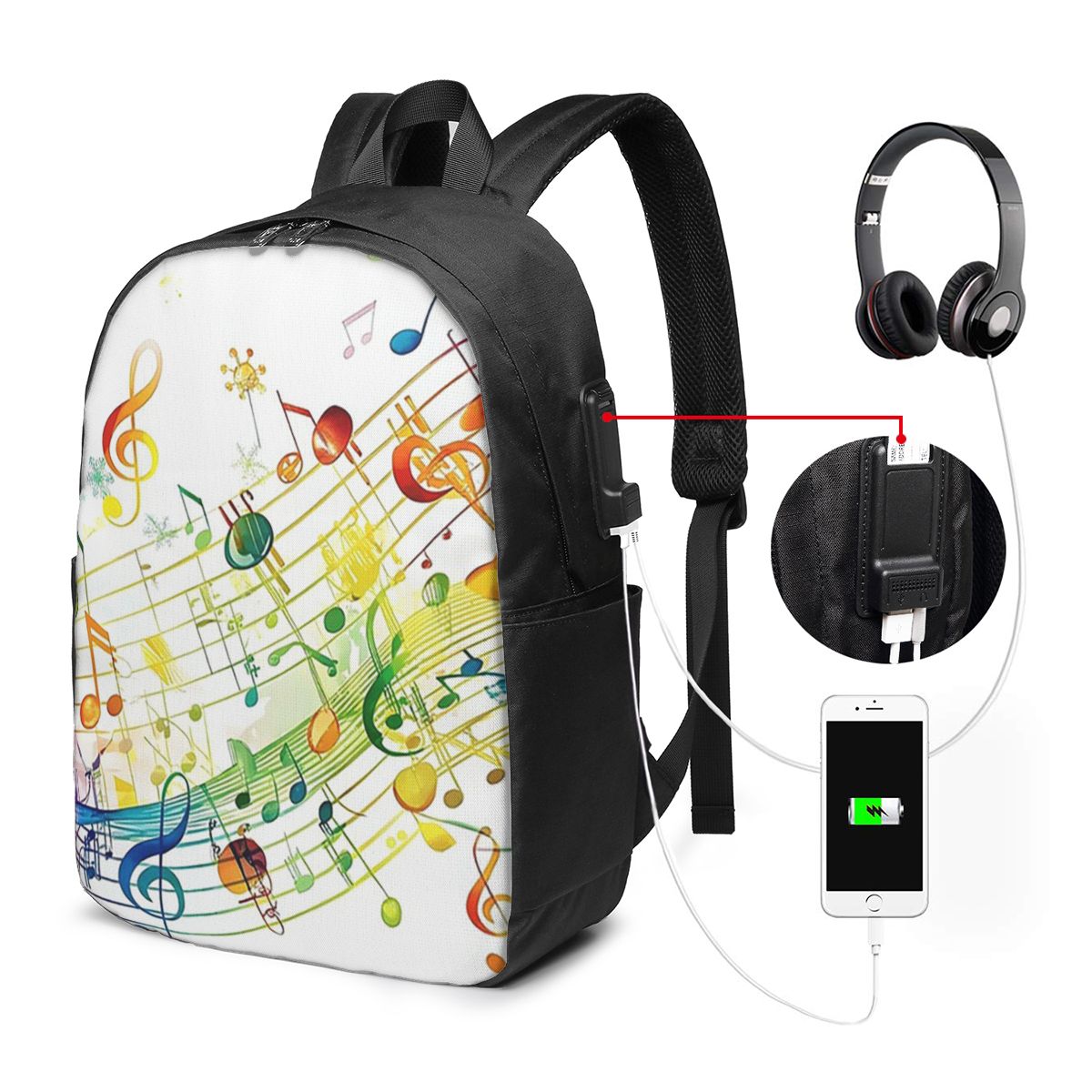 Abstrakcyjne klawisze fortepia – Laptop Bag recenzja i cena