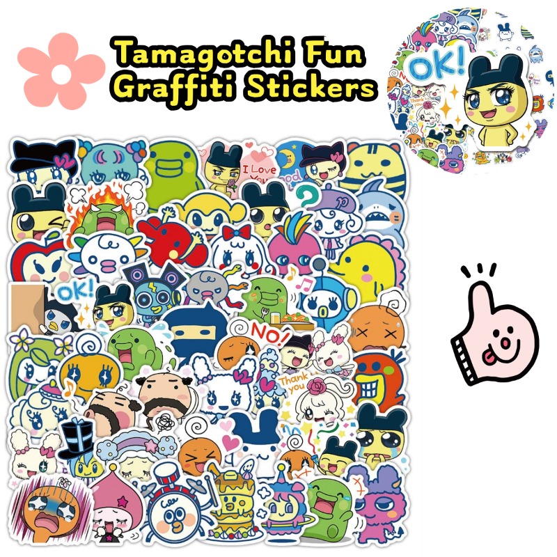 Japońskie naklejki Tamagotchi, – Laptop Original Accessories recenzja i cena